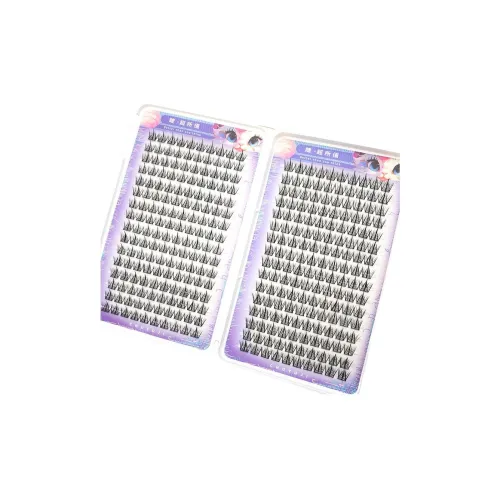 CHUYUJI 320 Cluster Lazy Trilogy Curling Легкие Большой объем Искусственные ресницы Один кластер Сегментированные