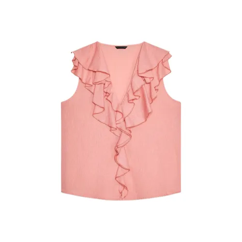 ZARA Бургундские Женские Рубашки