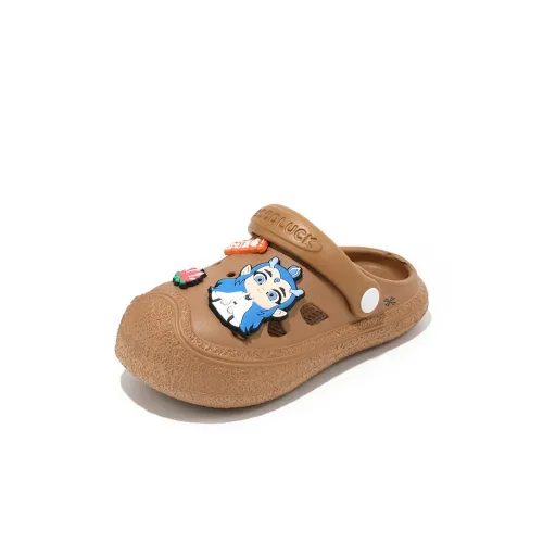 ЮЙЧЖАОЛИНЬ Детские перфорированные тапочки Kids