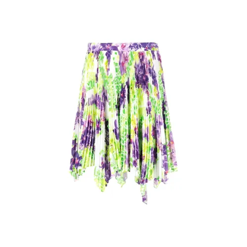 VERSACE SS23 Повседневный Длинный Юбка Женские Зеленый