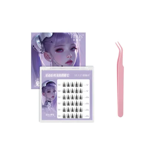 RULINSHI Star Series No Glue Required Искусственные ресницы Увеличивающие объем Стиль Естественный Длинные Стиль