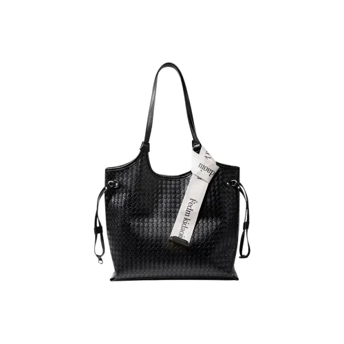 CLEVER KETCH ПУ (полиуретан) Сумка-тоут Подмышечная Сумка на плечо Женская Черная