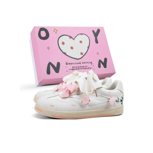 OYNN Young Baby Series Скейтборд Кроссовки Низкие Белые Женские