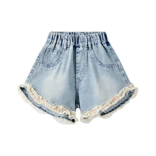 Disney Шорты для детей 3-7 лет джинсовый синий