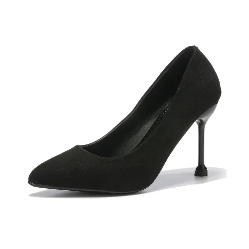 Medd Узкий каблук Высокие каблуки Женские Черный