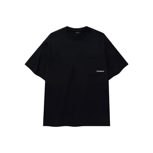 COVERNAT Темно-морской синий Унисекс Футболка