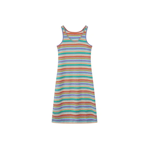 ELF SACK Винтаж Радужный Женские Слиплатья