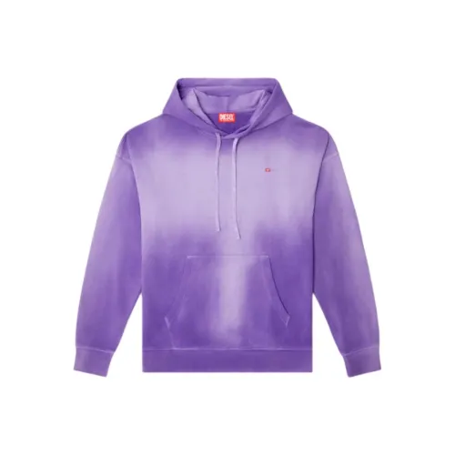 DIESEL Фиолетовый Мужской Свитшот