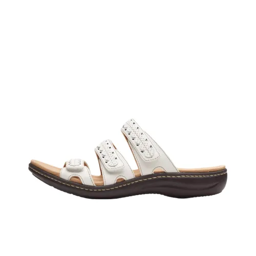 Clarks ЭВА Устойчивые к истиранию Слипоны Женские Белые