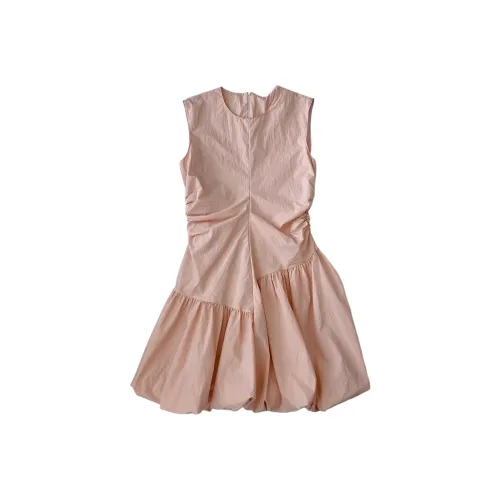 OUBO Грейпфрут Женские Платья без рукавов