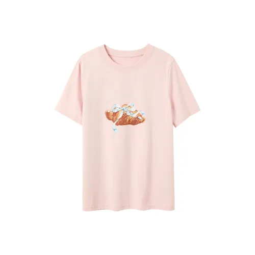 3COLOUR Светло-розовые Женские футболки