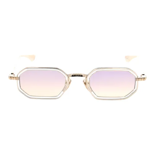 Chrome Hearts Нерегулярная форма Солнцезащитные очки Мужской Золотой