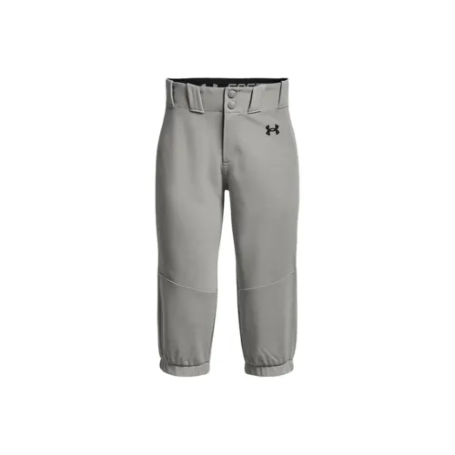 Under Armour Utility Детская одежда Utility Softball Брюки Вязаные Тренировочные брюки Детский Баскетбол Серый