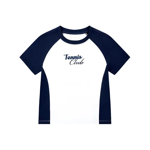 QIAODAN Dry T Рубашка WOMEN'S JORDAN Белый Сатин Синий