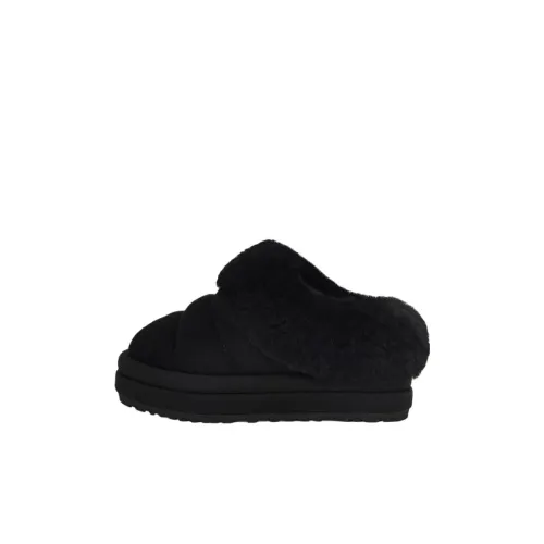 UGG Tazzlita Slip-Resistant Abrasion-Resistant Low Top Kids Lifestyle Shoes Black Kids UGG Tazzlita Slip-Resistant Abrasion-Resistant Низкий Топ Детские Лайфстайл Обувь Черный Детский
