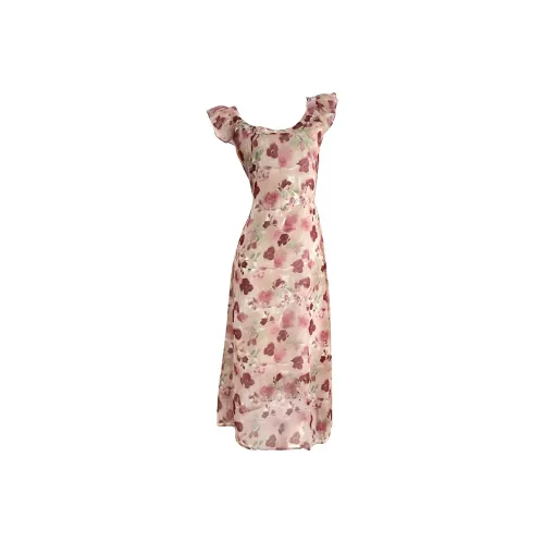 ABBY GODDESS Короткое платье с короткими рукавами женское