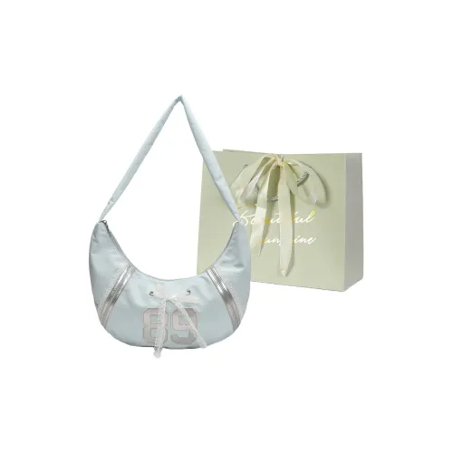 JIANGLIDA ПУ (полиуретан) Пельмени Сумка через плечо Женская Синяя Розовая Серая