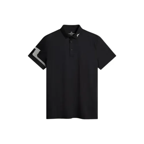 J.Lindeberg Поло Мужское Черное
