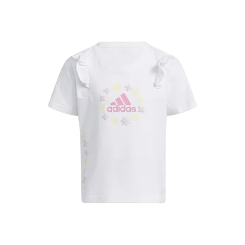 Adidas Белые Детские Футболки