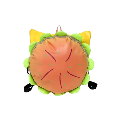 Kwq ПУ (полиуретан) Рюкзак Стандартный Унисекс Желтый