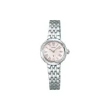 Розовый циферблат часов