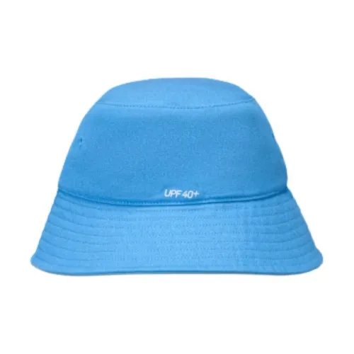 nike Саржа Хлопковая ткань Шляпы ведра Детский Синий