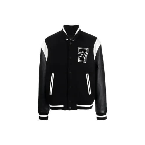 KARL LAGERFELD Бейсбольная куртка Мужская Черная