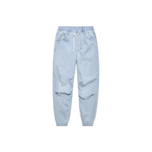 ABLE JEANS Выстиранные Светло-Индиго Мужские Джинсы