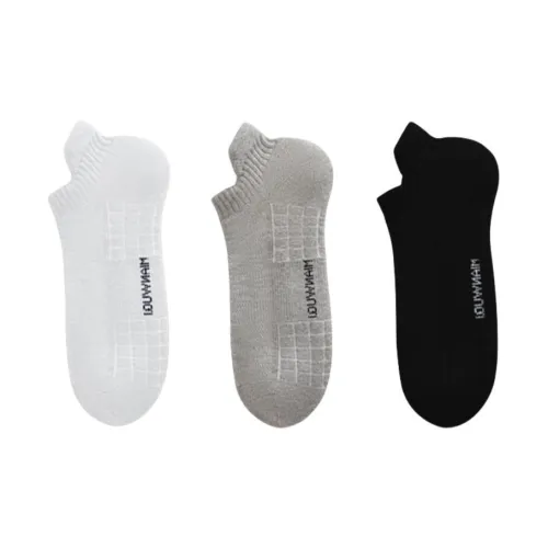 MIANWUQI No Show Носки Унисекс 3 упаковки