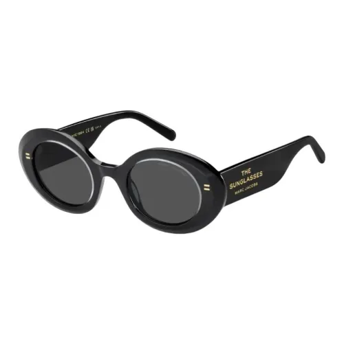MARC JACOBS Ацетат OVAL SUNGLASSES Женские Черный