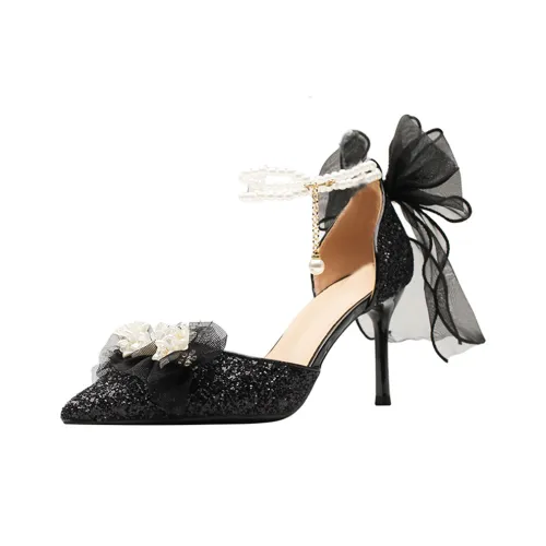 GOSO Узкий каблук Высокие каблуки Женские Черный