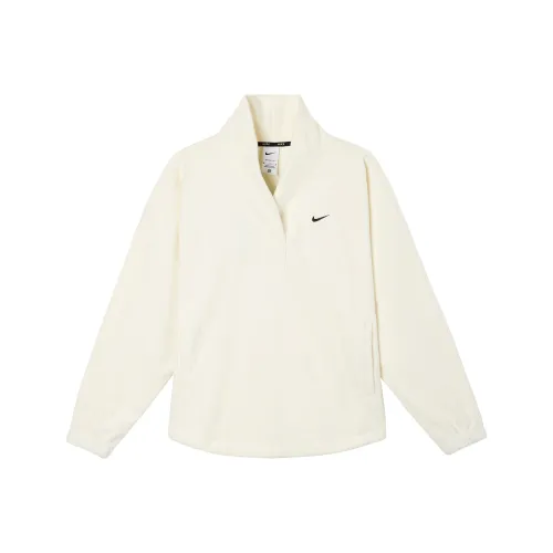 nike Therma Fit One Therma Fit One Свитшот Женский Светлый Айвори Белый