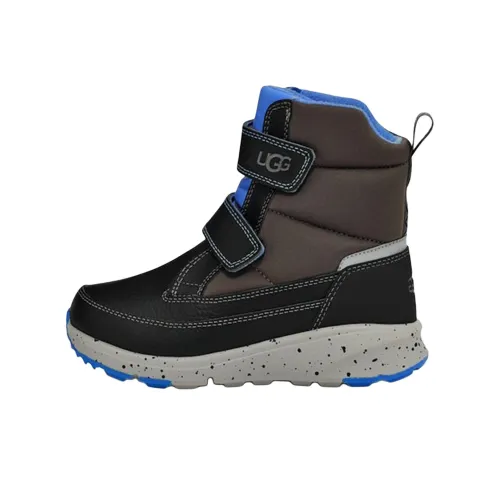 UGG Детские утепленные сапоги MID Топ Черный Kids