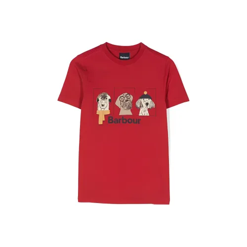 Barbour Красный Kids T-рубашки