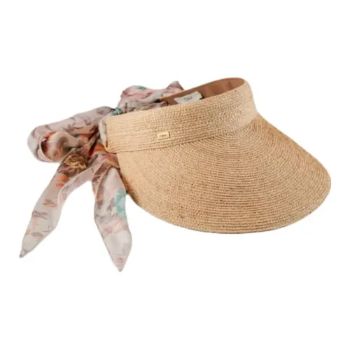 Chloe Рафия Волокно UV Защита Женская Бежевая