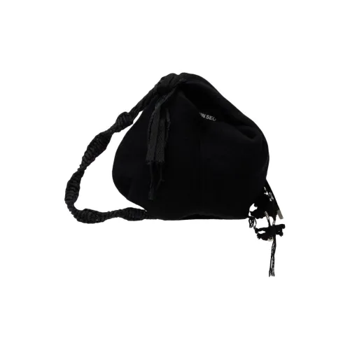 HYEIN SEO Шерсть Сумка через плечо Мужская Черная