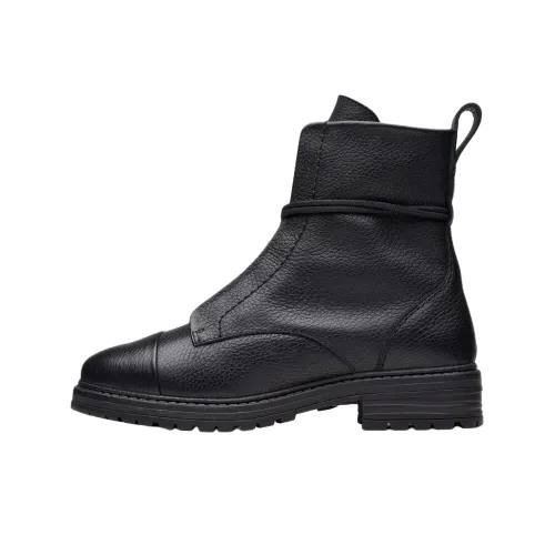 Clarks Rixley Кружево Martin Boot 3,5 см Женские Черный