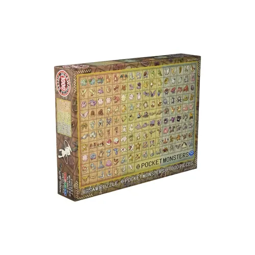 ENSKY Покемон Покедекс №01 Головоломка 1000 шт. 4970381193713