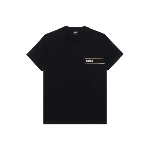 Hugo Boss SS23 T Рубашка Мужская Черная