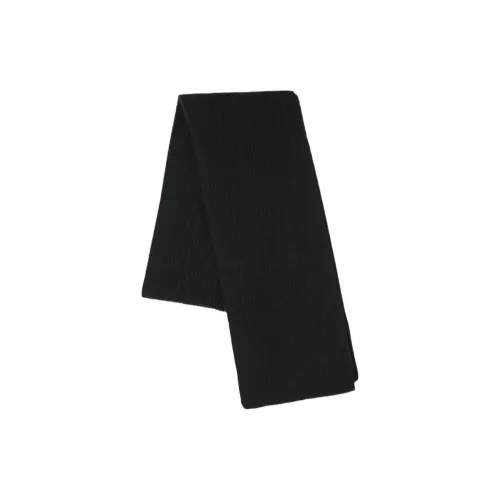 DRIES VAN NOTEN Кашемировые вязаные шарфы Мужской Черный