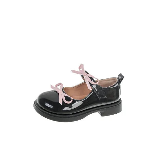 TONYBEAR Дышащие и Износостойкие Низкие Кожаные Туфли для Малышей