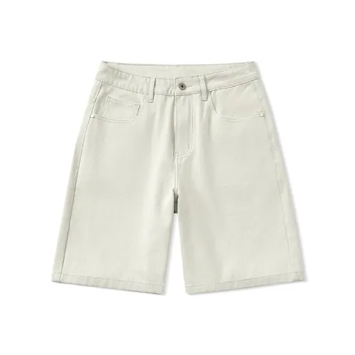 UXGR YYDN2105 Ecru Мужские Джинсовые Шорты