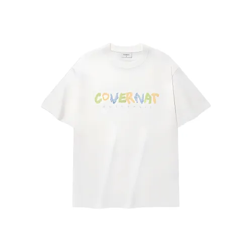 COVERNAT Белая Унисекс Футболка
