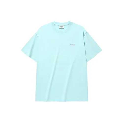 COVERNAT Небесно-голубая унисекс футболка
