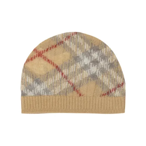 Burberry Альпака Шапки-бини Детский Коричневый