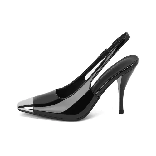 Rongcheng shoe king Высокие каблуки Черные Женские