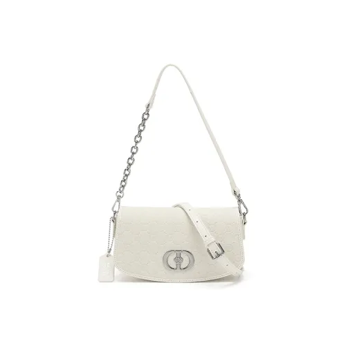 SEPTWOLVES ПУ (полиуретан) Сумка через плечо Сумка на плечо Стандартная Женская Экрю