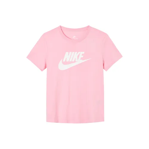 Nike Комплект с короткими рукавами T-рубашка Женская Розовый