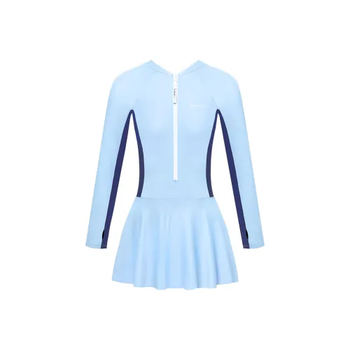 AQUAPLAY Ван-Пис Купальник Женский Светло-Синий