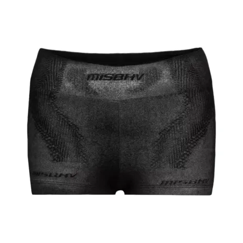 Misbhv Черные Женские Спортивные Шорты